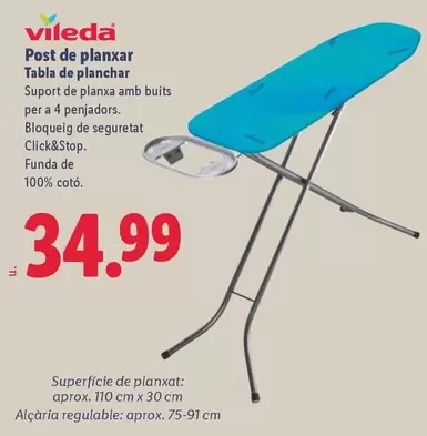 Vileda - Tabla De Planchar