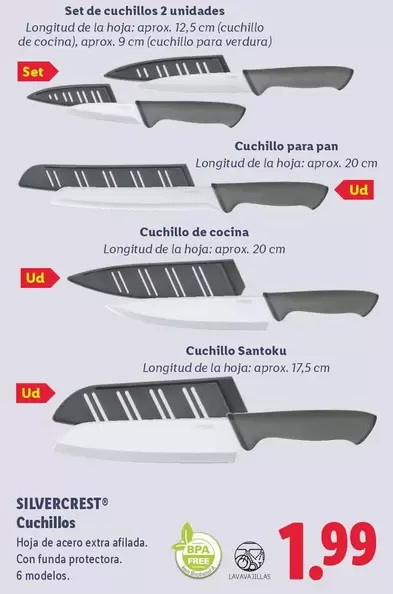 SilverCrest - Cuchillos