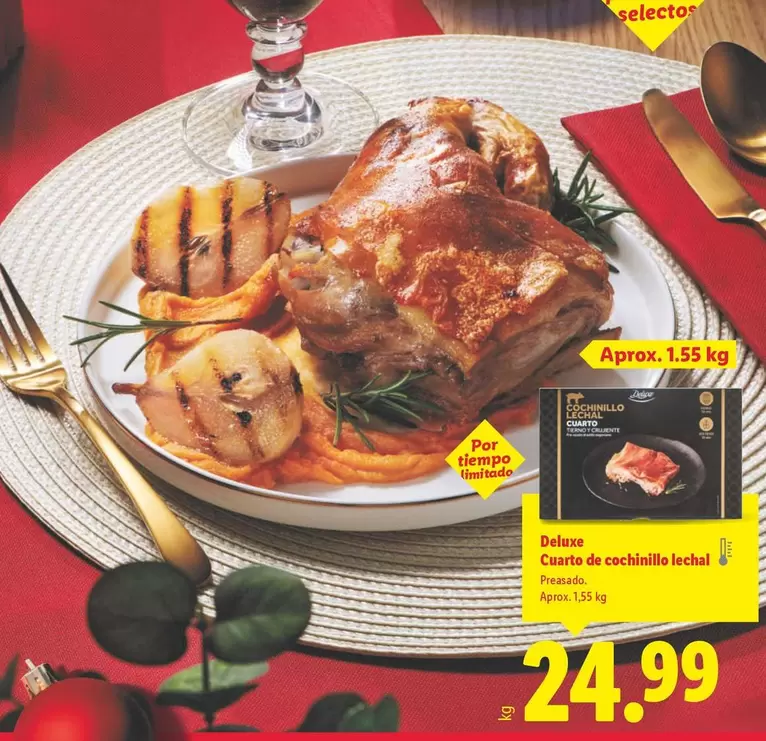 Deluxe - Cuarto De Cochinillo Lechal