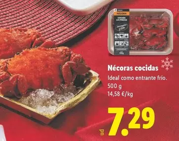 Nécoras Cocidas