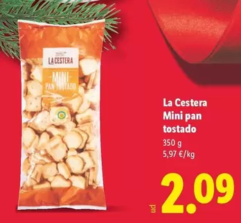 La Cestera - Mini Pan Tostado