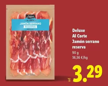 Deluxe - Al Corte Jamón Serrano Reserva