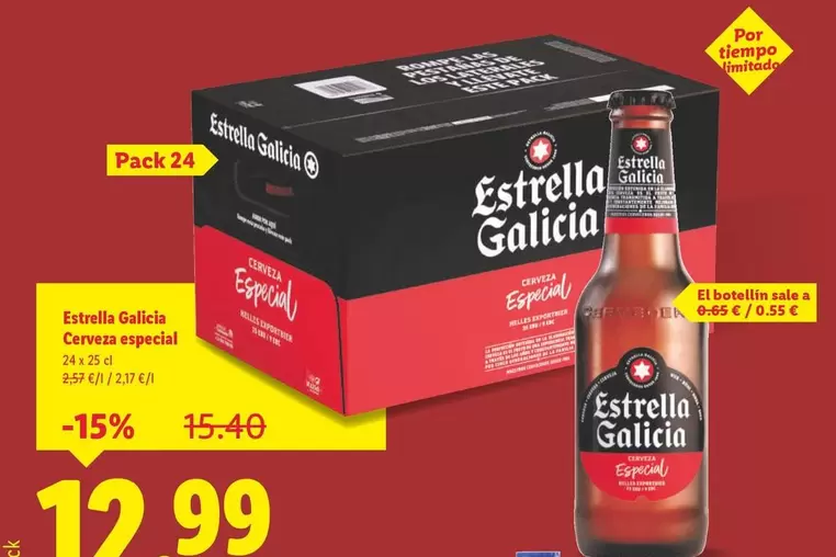 Estrella Galicia - Cerveza Especial