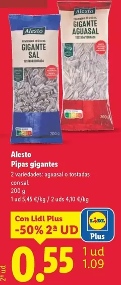 Alesto - Pipas Gigante