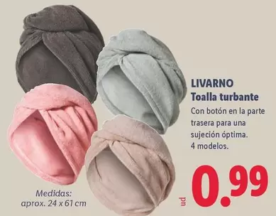 Livarno - Toalla Turbante