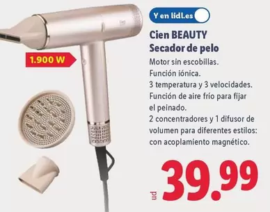 Cien Beauty - Secador De Pelo