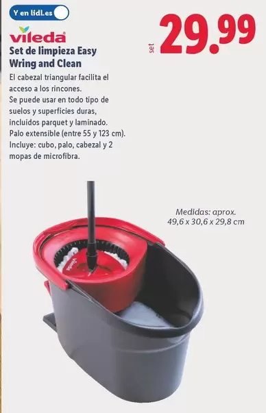 Vileda - Set De Limpieza Easy Wring And Clean