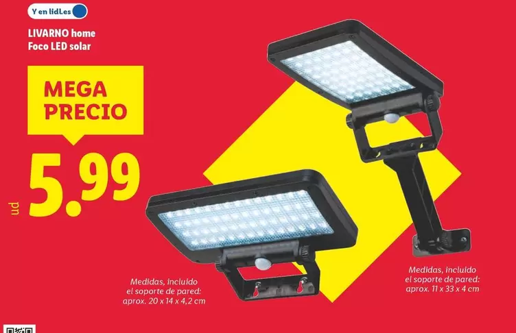 Livarno Home - Foco Led Solar