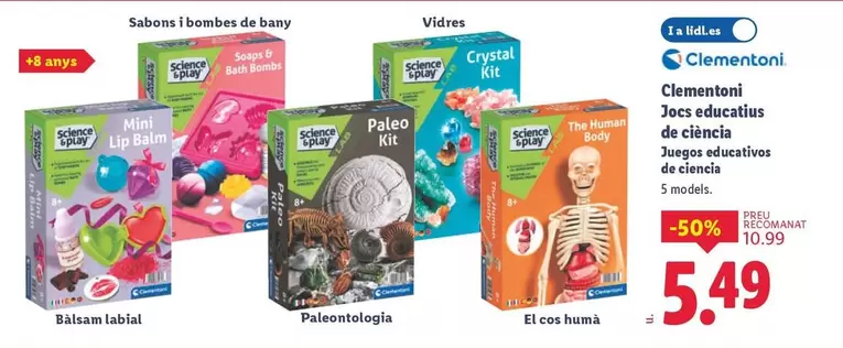 Clementoni - Juegos Educativos De Ciencia