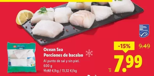 Ocean Sea - Porciones De Bacalao
