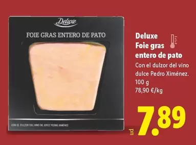 Deluxe - Foie Gras Entero De Pato