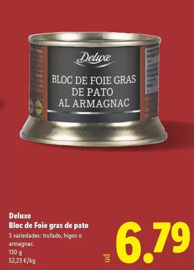 Deluxe - Bloc De Foie Gras De Pato