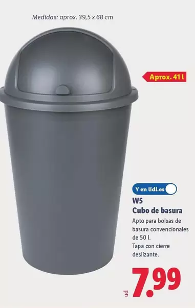 W5 - Cubo De Basura