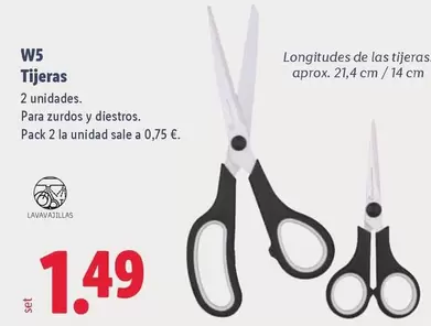 W5 -  Tijeras