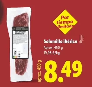 Solomillo Ibérico