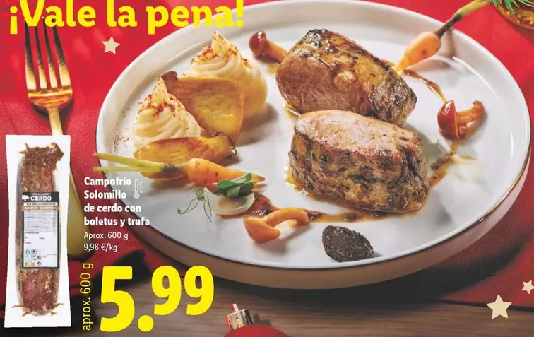 Campofrío - Solomillo De Cerdo Con Boletus Y Trufa