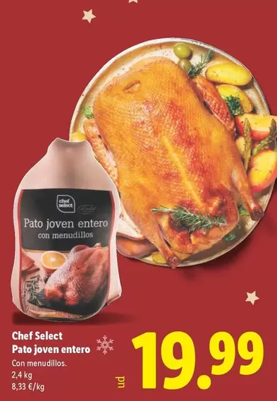 Chef Select - Pato Joven Entero