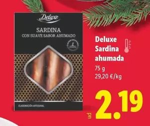 Deluxe - Sardina Ahumada