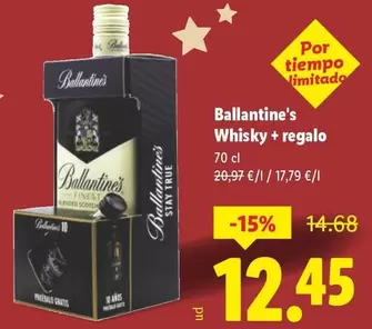 Ballantine's - Whisky + Regalo