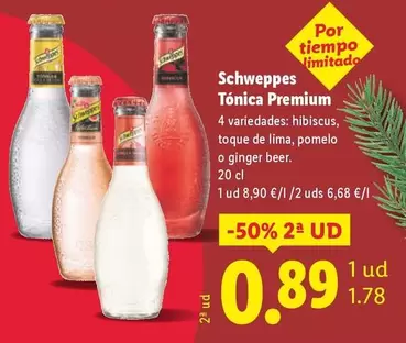 Schweppes - Tónica Premium
