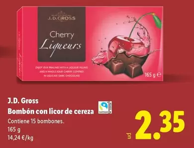 J. D. Gross - Bombón Con Licor De Cereza