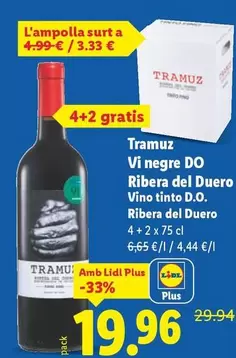Tramuz - Vino Tinto D.O. Ribera Del Duero