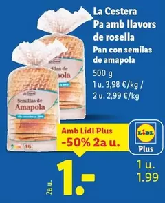 La Cestera - Pan Con Semillas De Amapola