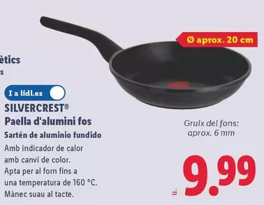 SilverCrest - Sartén De Aluminio Fundido