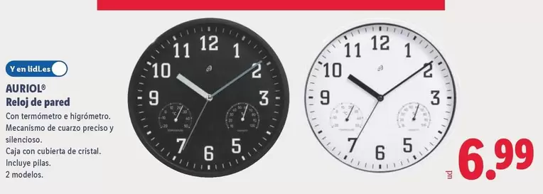 Auriol - Reloj De Pared