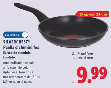 SilverCrest - Sartén De Aluminio Fundido