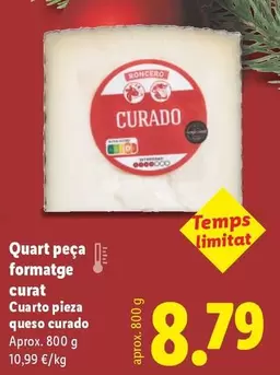 Roncero - Cuarto Pieza Queso Curado