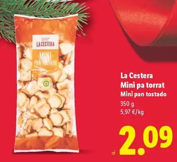 La Cestera - Mini Pan Tostado