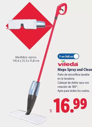Vileda - Mopa Spray And Clean