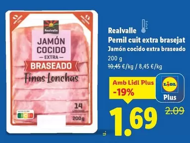 Realvalle - Jamon Cocido Extra Braseado