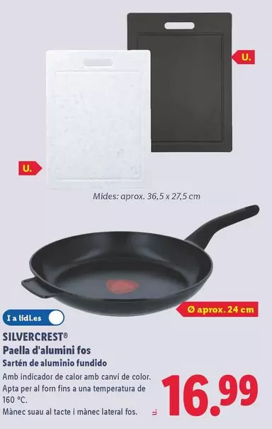 SilverCrest - Sarten De Aluminio Fundido