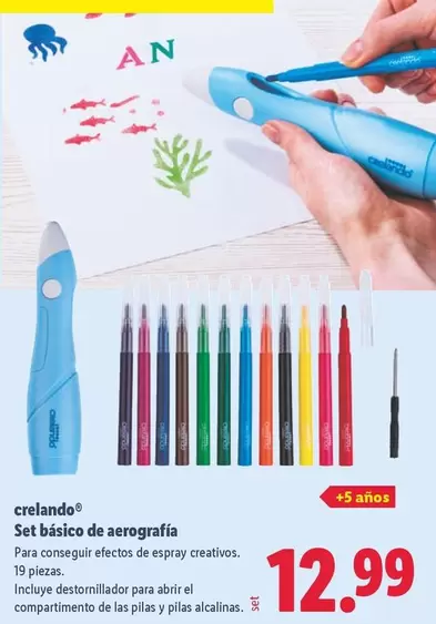 Crelando - Set Basico De Aerografía