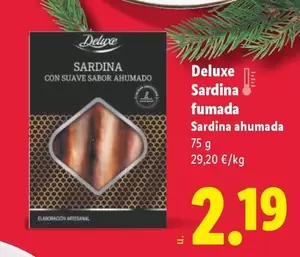 Deluxe - Sardina Ahumada