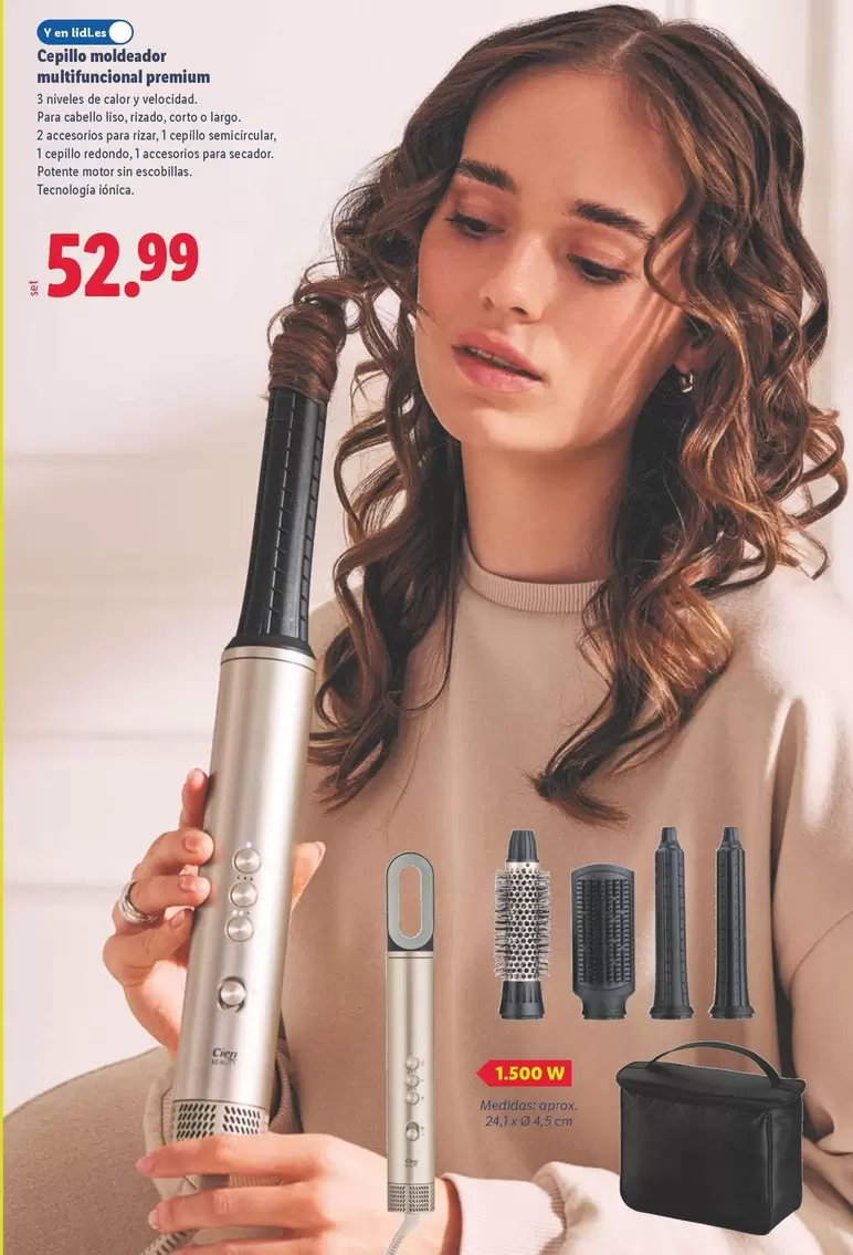 Cepillo Moldeador Multifuncional Premium