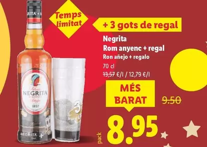 Negrita - Ron Anejo + Regalo