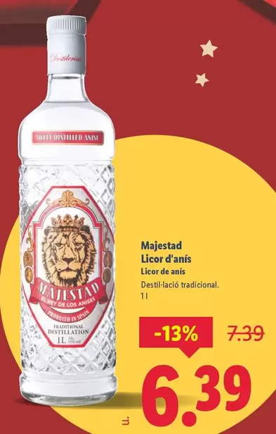 Majestad - Licor D'Anis