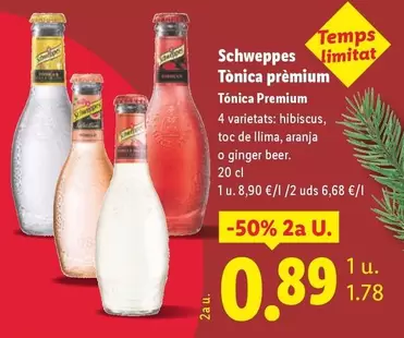 Schweppes - Tonica Premium