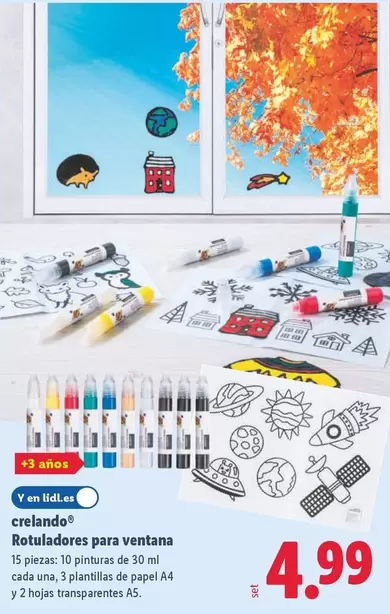 Crelando - Rotuladores Para Ventana