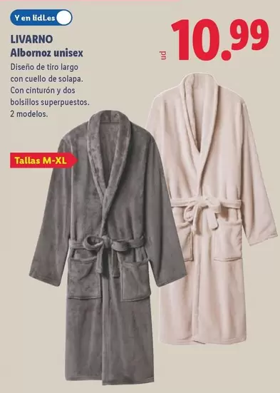 Livarno - Albornoz Unisex