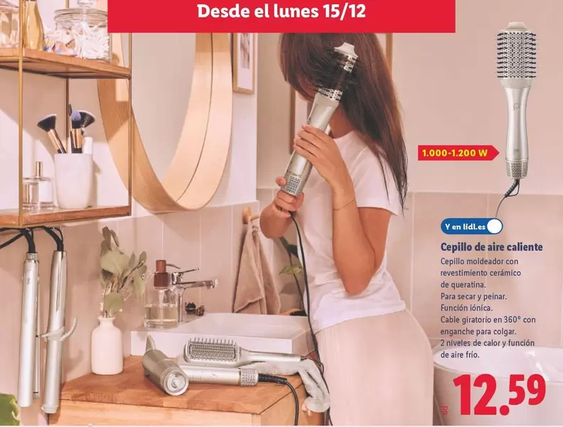 Cepillo De Aire Caliente