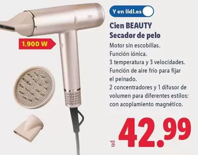 Cien - Beauty Secador De Pelo