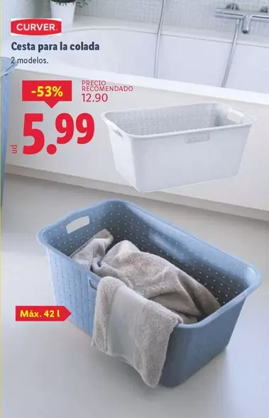 curver - Cesta Para La Colada