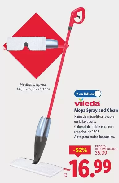 Vileda - Mopa Spray And Clean