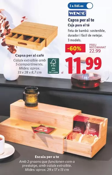 Wenko - Caja Para El Te