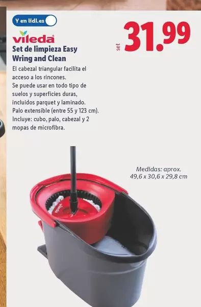 Vileda - Set De Limpieza Easy Wring And Clean