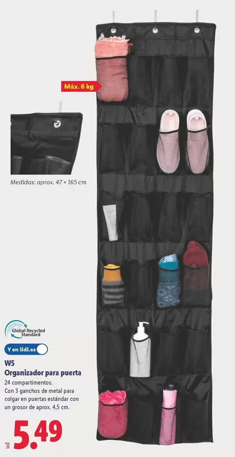 W5 - Organizador Para Perta